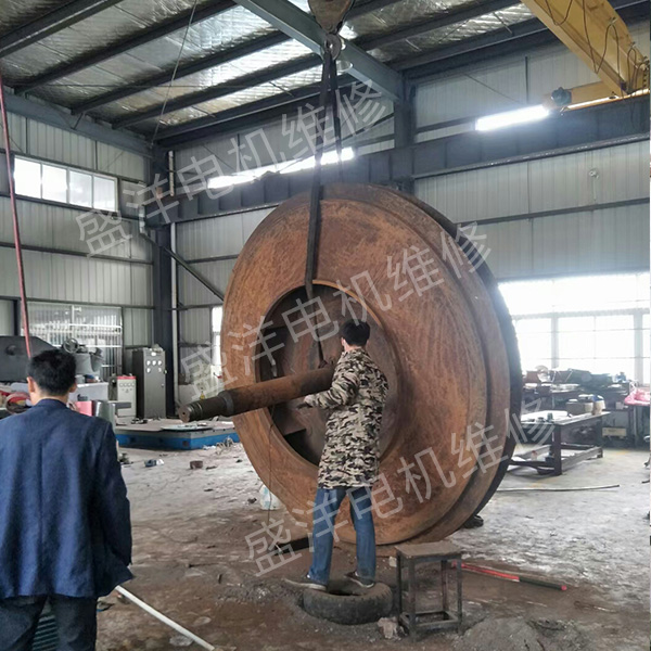 安庆风机维修现场